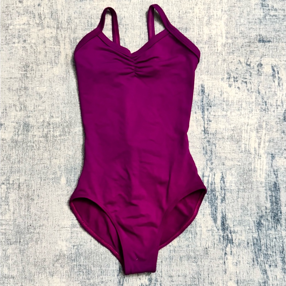 So Danca Raspberry Leotard and Skirt Sets - Picture 2 of 12